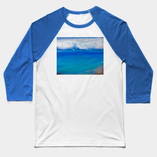 Tahoe Blue Baseball T-Shirt